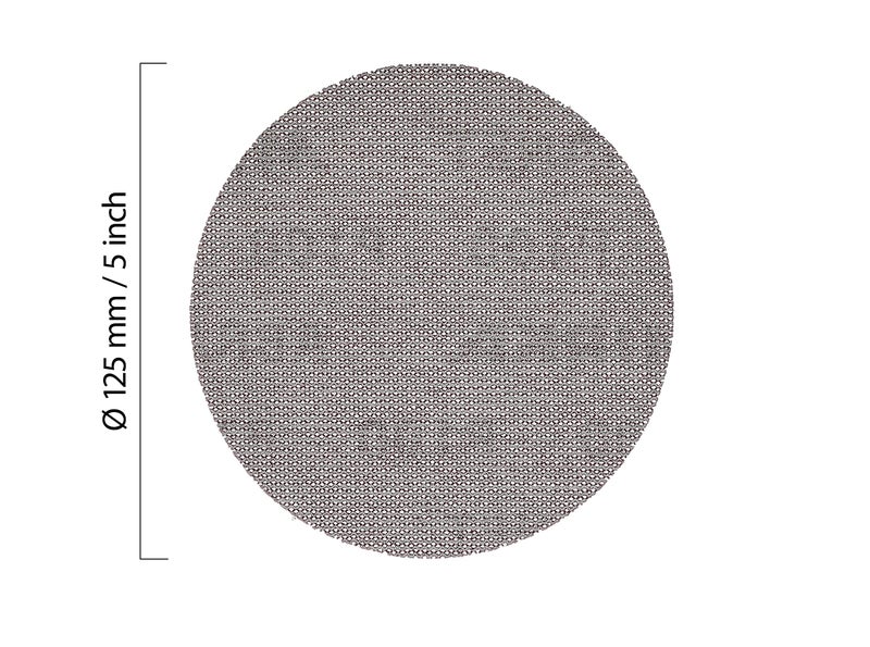Mirka Abranet Net Disc / 5 inch/Grit 100 / Sandpaper Sanding Discs Hook and Loop / 10 pcs / 9A-232-100RP - Image 4